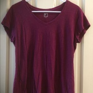 Women’s JCP Large Maroon T-shirt